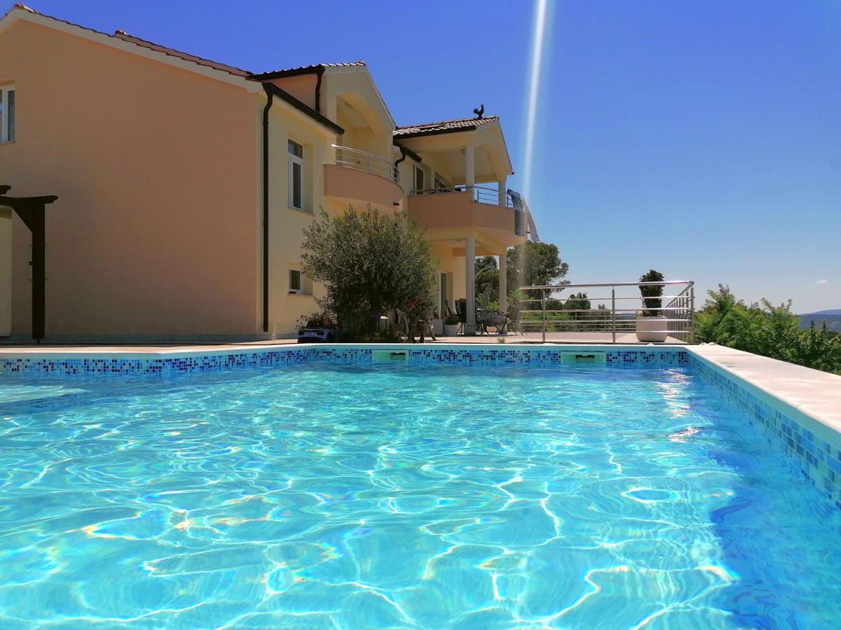 Villa Scolopax Rusticola Skradin With Heated Pool Exteriör bild