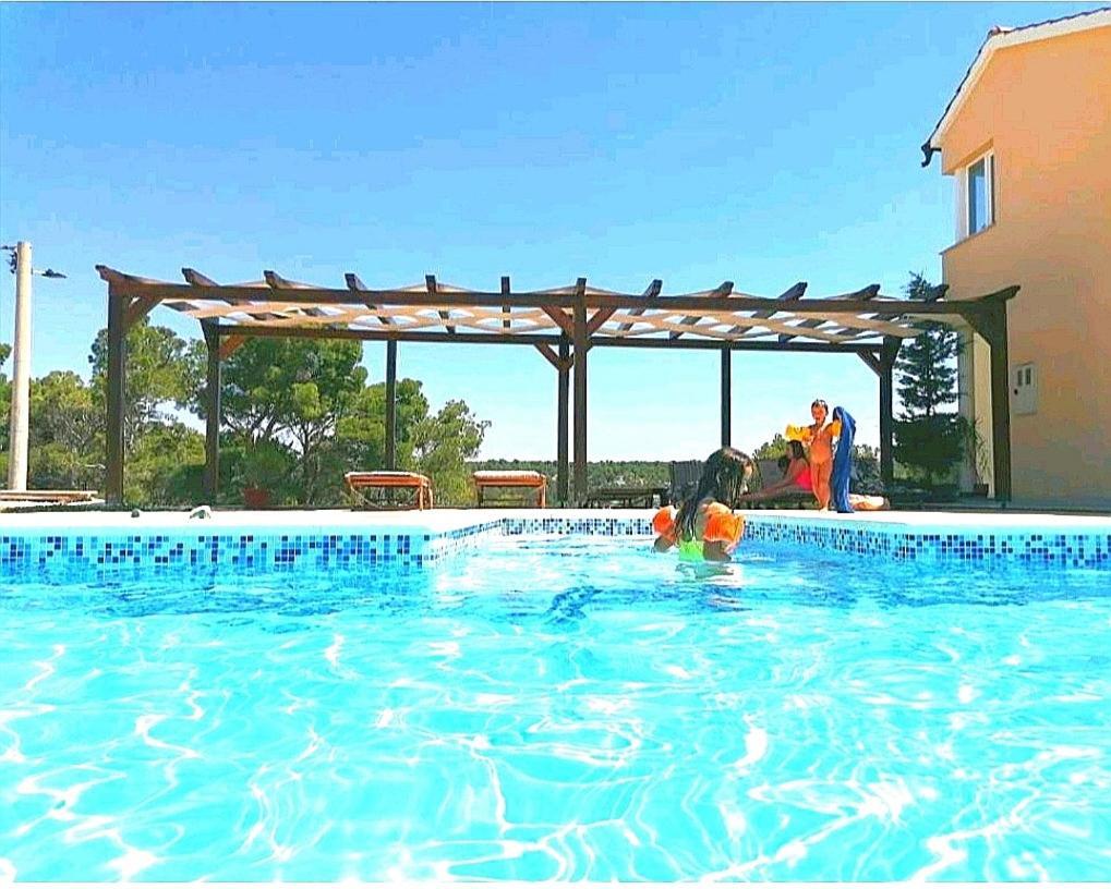 Villa Scolopax Rusticola Skradin With Heated Pool Exteriör bild