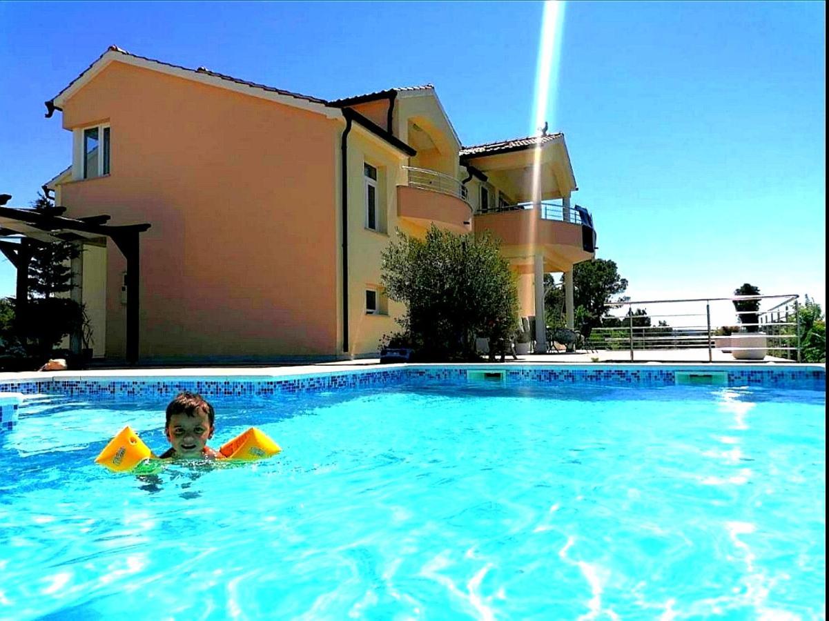 Villa Scolopax Rusticola Skradin With Heated Pool Exteriör bild