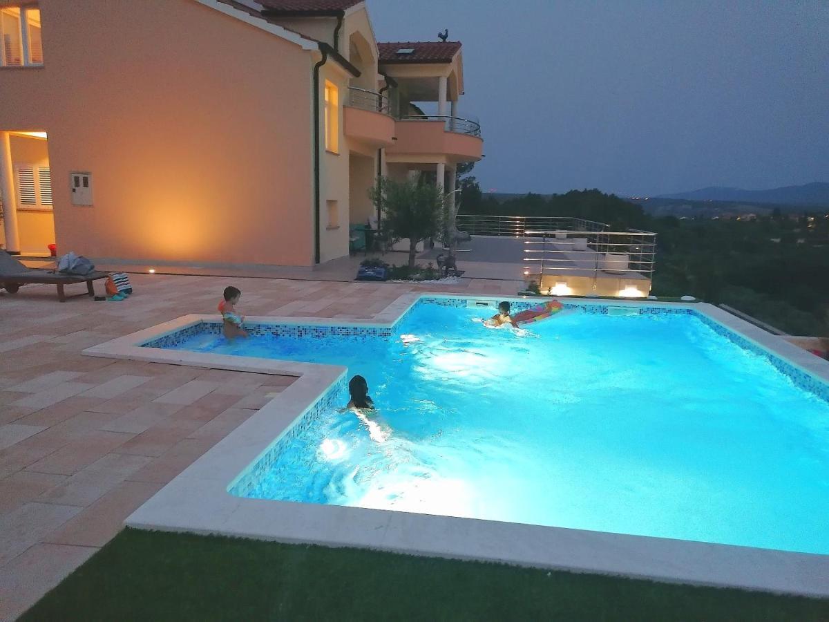 Villa Scolopax Rusticola Skradin With Heated Pool Exteriör bild