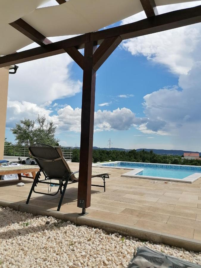 Villa Scolopax Rusticola Skradin With Heated Pool Exteriör bild
