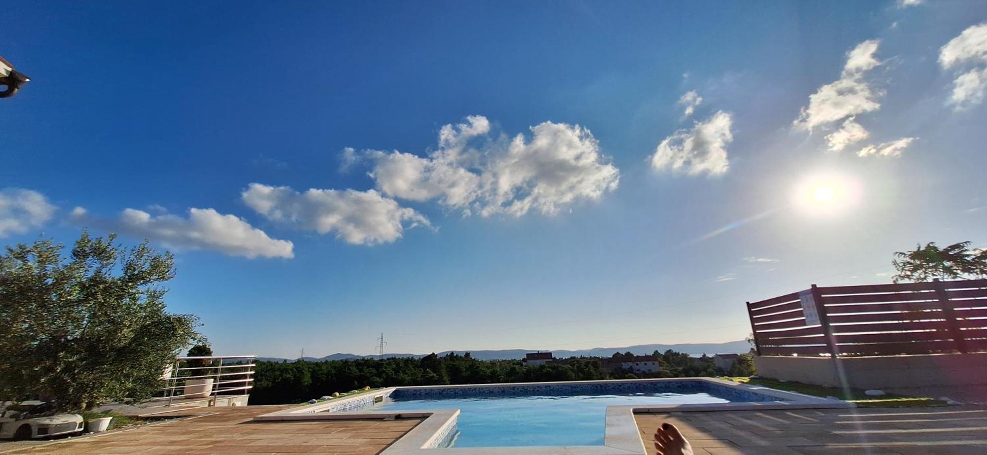 Villa Scolopax Rusticola Skradin With Heated Pool Exteriör bild
